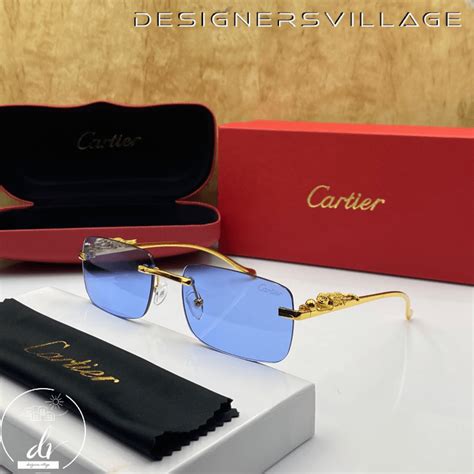 blue cartier shades.